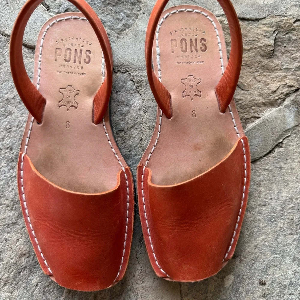 Avarcas USA pons leather sandals - Picture 2 of 4